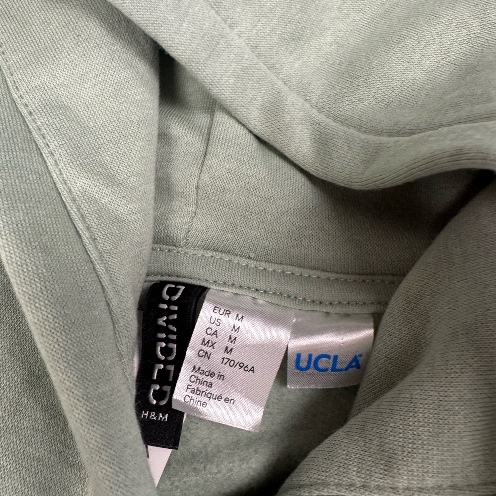 UCLA Light Green Sweatshirt with Blue Accent - Picture 3 of 3